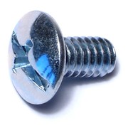 Midwest Fastener 1/4"-20 x 1/2 in Combination Phillips/Slotted Truss Machine Screw, Zinc Plated Steel, 25 PK 63253